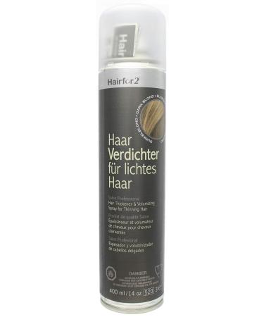 Unisex Hair Thickening Spray Dark Blond 400ml/14oz