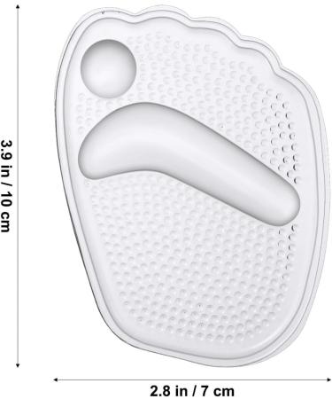 Healifty Ball of Foot Cushions - 3 Pairs Gel Metatarsal Pads for Women | Non-Slip Reusable Shoe Inserts for Foot Pain Relief & Comfort - One Size Fits All - Buy Online on GoSupps.com