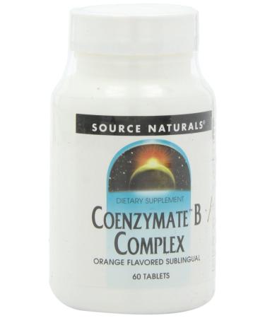 Source Naturals Coenzymate B Complex Orange Flavored 60 Lozenges