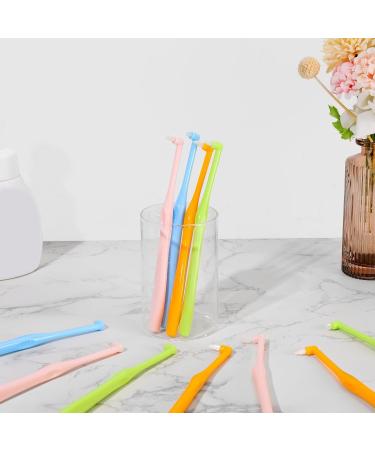 12 Pack Tuft Toothbrush - Soft Single Tuft Interdental Brush for Accurate Cleaning | Ideal for Sensitive Teeth - Buy Online on GoSupps.com