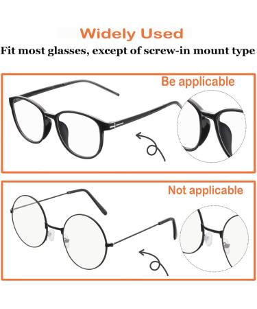 FSACLE Eyeglass Nose Pads - Soft Silicone Adhesive Glasses Nose Pad  Anti-Slip Heighten Air Chamber Nose Pads for Full Plastic Frames  12 Pairs (Sticky Clear) - Buy Online on GoSupps.com