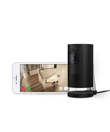 Ring Outdoor Camera Elite (Stick Up Cam) | HD outdoor Security Camera 1080p Video Two-Way Talk Wifi Works with Alexa | alternative to CCTV system | 30-day free trial of Ring Protect Black Stick Up Cam Elite - Buy Online on GoSupps.com