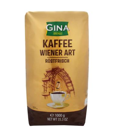 Gunz Gunz Gina Whole Bean Viennese Coffee 1 kg