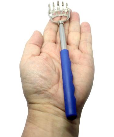 5 Pack Telescoping Back Scratcher Set - Bear Claw Metal Backscratchers in Black, Blue, Green, Purple & Red - Buy Online on GoSupps.com