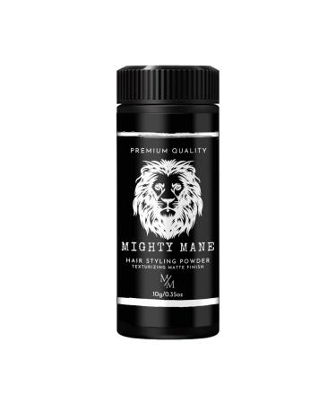Hair Styling Powder- Natural Look Men's Powder- Easy to Apply With Soft Dry Finish Black