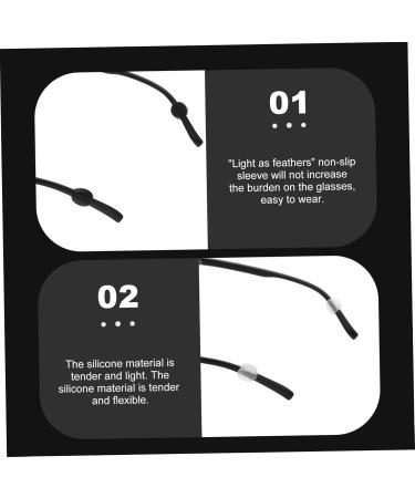 Doitool 40 pcs Anti-Slip Glass Cover & Holder - Perfect for Glasses & Sunglasses | International Shipping - Buy Online on GoSupps.com