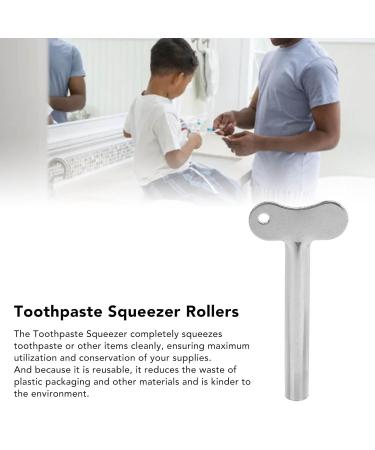 10 Pieces Toothpaste Tube Presser Set | Iron Color Expressor for Hair Dye & Cosmetics | Essential Bathroom Tools - Buy Online on GoSupps.com