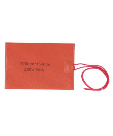 Drum bucket heating pillow durable silicone heating pillows quick heating easy installation electric heating tape warmer set for industrial devices AC 220 V 50 W