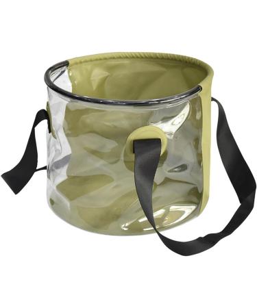 NGUMMS 2 Collapsible Bucket - 10L Fishing Bucket - Portable Kitchen Bucket Outdoor Bucket Translucent Water Container Water Bucket for Outdoor Activities 2 Pcs Transparent Barrel - Buy Online on GoSupps.com