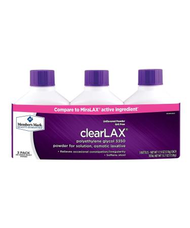 Member's Mark ClearLAX (17.9 oz. 3 pk.)