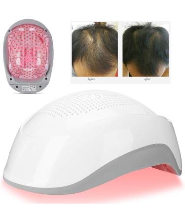 Hair growth helmet hair growth cap against hair loss 180 piece light chips hair growth equipment treated thinner hair hair therapy restores the volume density of the hair thickness