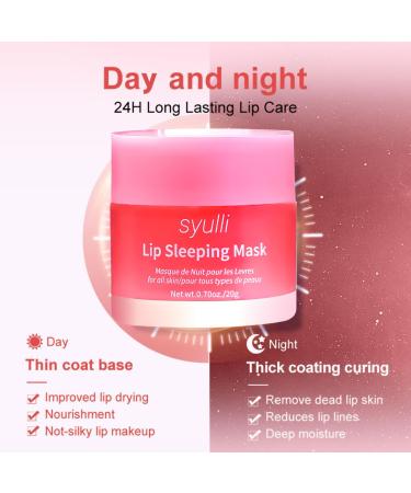 Organic Vitamin C Sleeping Lip Mask | Hydrate & Repair Overnight Lip Care for Men & Women | Nourishing Treatment for Cracked & Dry Lips - Buy Online on GoSupps.com