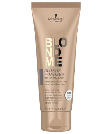 BLONDME Blonde Wonders Restoring Balm   Leave-In Split End and Anti-Frizz Treatment