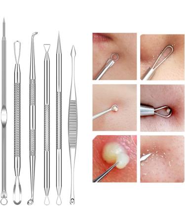 Pimple Popper Tool Kit - 15PCS Blackhead Remover & Extraction Tools for Estheticians - Buy Online on GoSupps.com