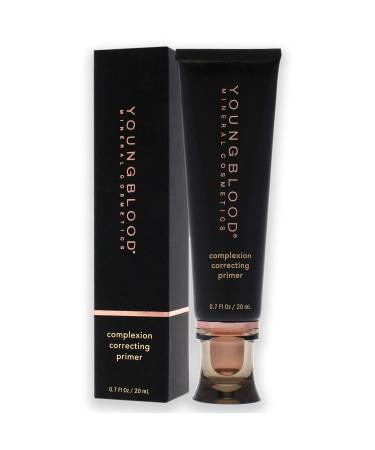 Youngblood Clean Luxury Cosmetics CC Perfecting Primer - Bare | Tinted Mineral Moisturizing Color Corrector (0.7 fl oz) | Cruelty Free, Paraben Free, Vegan - Buy Online on GoSupps.com