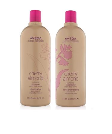 Aveda Cherry Almond Softening Shampoo & Conditioner Duo 33oz