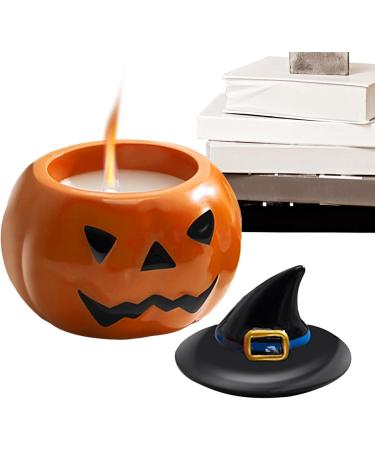 Pumpkin Shaped Halloween Scented Candle - Creative Aromatherapy Decor & Desktop Ornaments for Home - Buy Online on GoSupps.com
