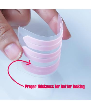 Lomansa 2023 Lash Lift Ribbon Silicone Pads Curlers - J-Pink - Buy Online on GoSupps.com