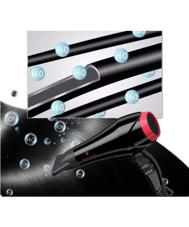 Wazor Professional Ceramic Ionic Hair Dryer - 1875W Lightweight Low Noise 2 Speeds & 3 Heat Settings - International Shipping Available - Buy Online on GoSupps.com