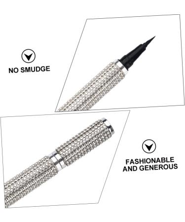 FOMIYES Liquid Eyeliner Glitter Makeup Metallic Liquid Liner Eyeliner Pen Cosmetic Neutral Diamond Sticker - Buy Online on GoSupps.com