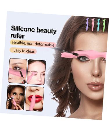 Baluue 6 Pcs Eyeliner False Eyelash Applicator Eyeshadow Mascara Eyelash Comb Applicator Pink - Buy Online on GoSupps.com