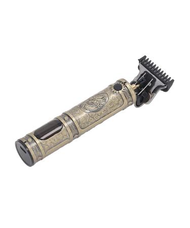 Buy Professional Dragon Head LCD Gold Hair Clipper - Easy Cleaning LCD Display 3 Combs for Outdoor Use - Buy Online on GoSupps.com