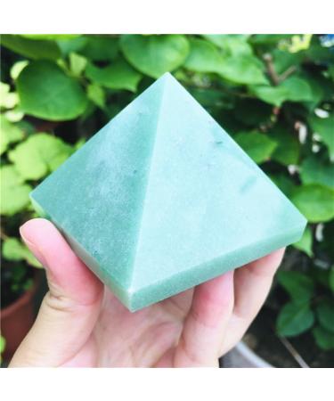 4cm Donglin Jade Quartz Pyramid Natural Triangled Crystal Point Chakra Reiki Balancing - Buy Online on GoSupps.com