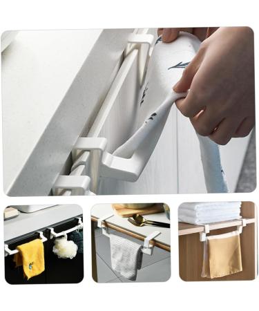 Zerodeko Daisy Wall Decal 2pcs Cabinet Rack Over Door Rack Towel Rack Cabinet Towel Organizer Wall-Mounted Shower Door - Buy Online on GoSupps.com