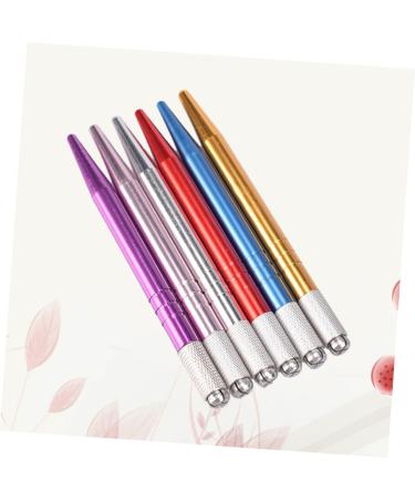 Hemoton 12 Pcs Permanent Eyebrow Pen Eyebrow Pen Microblade Microblading Pen Embroidery Pen Make up - Buy Online on GoSupps.com