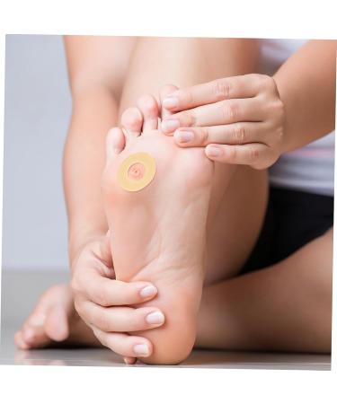 PartyKindom Sheets Latex Corn Stickers Corn Cushion Pad Self- Adhesive Feet Pad Corn Toe Pads Corn Protector Cushion Cushions Foot Care Sticker Corn Pad Oval Non-Woven Fabric Protective Agent - Buy Online on GoSupps.com