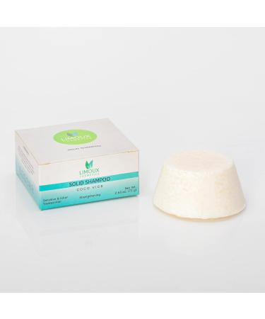 Solid Shampoo Bar for Sensitive Damaged & Color-Treated Hair - Vegan Eco-Friendly Moisturizing & Volumizing - 2.65 oz Paraben Free Zero Waste Up to 60 Uses - Buy Online on GoSupps.com