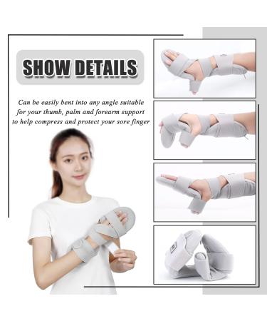 Buy MESINURS Resting Hand Splint with Finger Separator for Arthritis & Carpal Tunnel Relief - Right Hand Rehabilitation Device - International Shipping Available - Buy Online on GoSupps.com