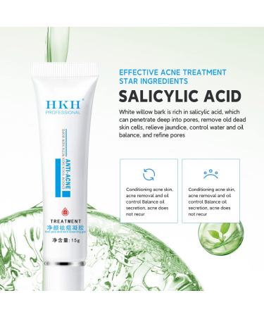 HKH Acne Removing Gel & Cream Effective Acne Treatment Skin Repair & Moisturizing 15g - Buy Online on GoSupps.com