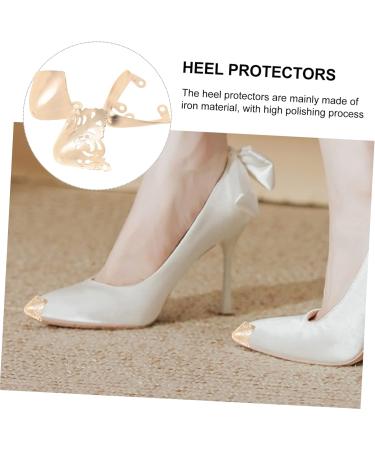 SHERCHPRY Heel Protector - 8 Pairs High Heel Toe Protection & Iron Metal Shoe Repair for Women - Buy Online on GoSupps.com