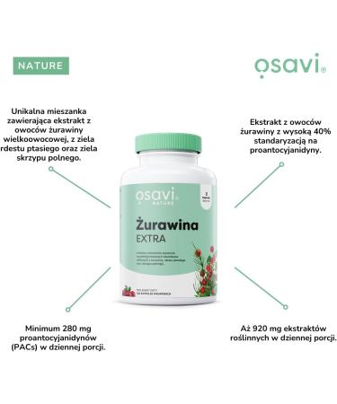 Olivit Sp z oo Osavi Cranberry EXTRA 120 vegan capsules - Buy Online on GoSupps.com