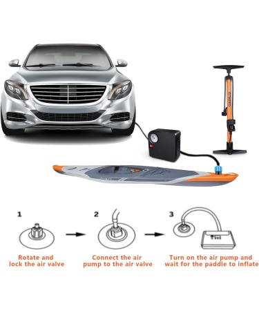 Inflatable SUP Pump Adaptor Converter for Boat, Paddle Board, Kayak, Dinghy & Bed - Blue - Buy Online on GoSupps.com
