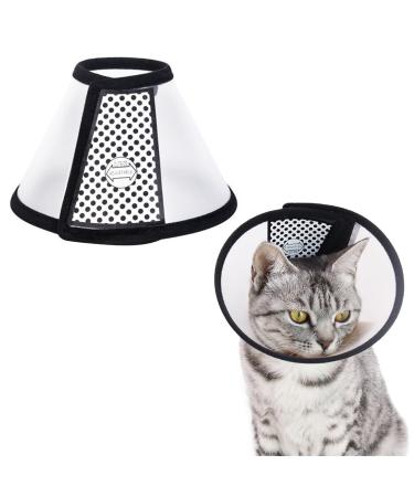 ZXUPOI 1 Rollkrause for pets pets plastic Elisabethan plastic Elisabethan collar soft cat protective collar of light elisabethan collars for kitten puppies XS (15-18cm) - Buy Online on GoSupps.com