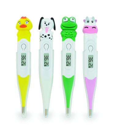 BIOS Diagnostics Character Flex-Tip Thermometer Fever Chills Clinically Provn Safe Accurate and Reliable Oral Rectal Axillary (Arm Pit)