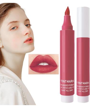 Matte Lip Pen lip stain marker pencil-shaped lipstick - Easy coloring with a precision-tipped lip pencil that doesn't easily transfer color onto the lips - Buy Online on GoSupps.com