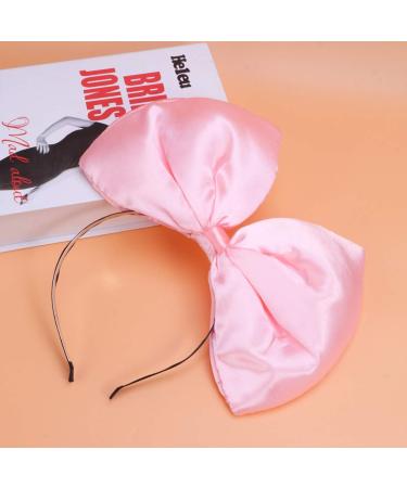 Lurrose Huge Bow Headband Large Bowknot Hairband Halloween and Christmas Party Hair Accessories for Woman Girl (Pink) - Buy Online on GoSupps.com