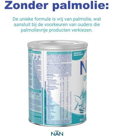 NESTL NAN Optipro 2 Follow-up Milk From 6 Months 3 x 800 g - Buy Online on GoSupps.com