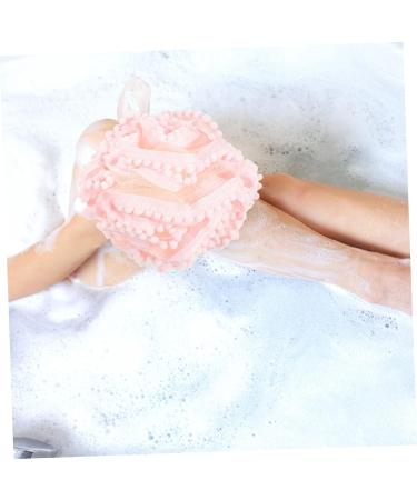 Gatuida Shower Ball - 2pcs Bath Scrub Flower Travel Body Brush & Back Cleaner Towel | Ideal for Relaxation & Cleaning - Buy Online on GoSupps.com