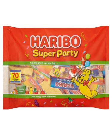 Haribo Lot de 70 mini sachets de bonbons