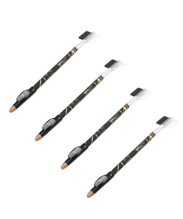 Alipis 4pi ces Lot De Crayons Sourcils Crayon Outils De Maquillage Portables Et Pratiques