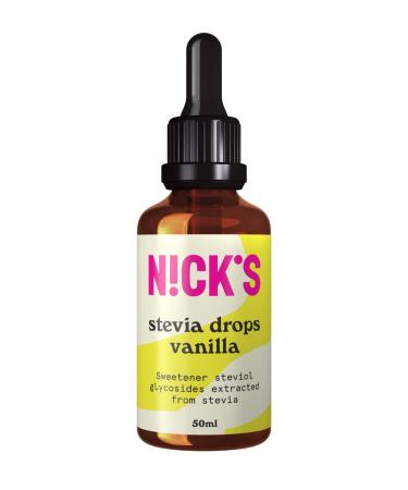 Nutri Nick Vanilla Stevia Drops 50 ML (order 10 for trade outer)