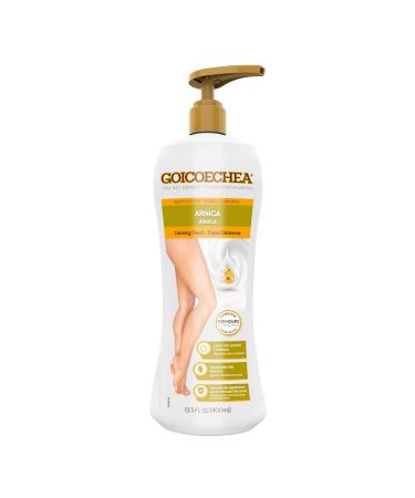 Goicoechea Calming Touch Body Lotion  Moisturizing Skin Care with Arnica & Chamomile  Improves Appearance of Varicose Veins & Blemishes  Smooths & Tones  13.5 oz Calming Lotion   13.5 oz - Buy Online on GoSupps.com