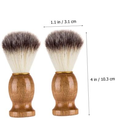Buy Minkissy 2-Piece Stainless Steel Shaving Brush Scrubber - Perfect Men's Grooming Tool for Beard & Goatee Care - International Shipping Available - Buy Online on GoSupps.com