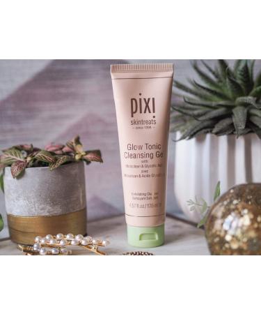 Pixi Beauty Glow Tonic Cleansing Gel 4.57 fl oz - Skincare Essential for Radiant Skin - Buy Online on GoSupps.com
