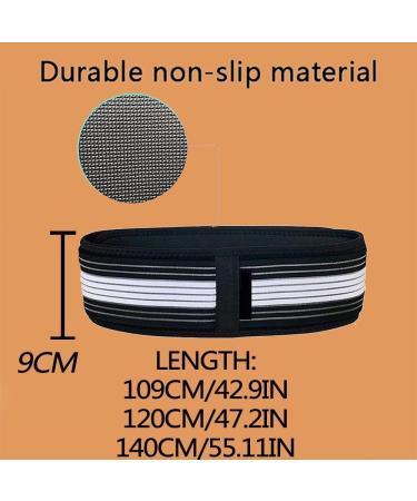 Unniq Lumbowrap Plus-Size Back Support - Premium Ischias Belt for Men | 3PCs 140cm - Buy Online on GoSupps.com