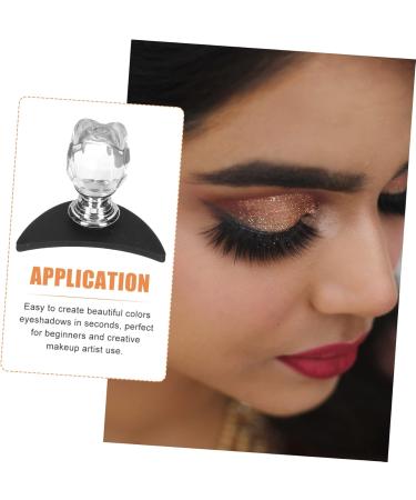 NOLITOY 2 Pcs Eye Shadow Stamp Silicone Mold Eyeshadow Stamp Applicator Eye Shadow Seal Makeup Crystal - Buy Online on GoSupps.com